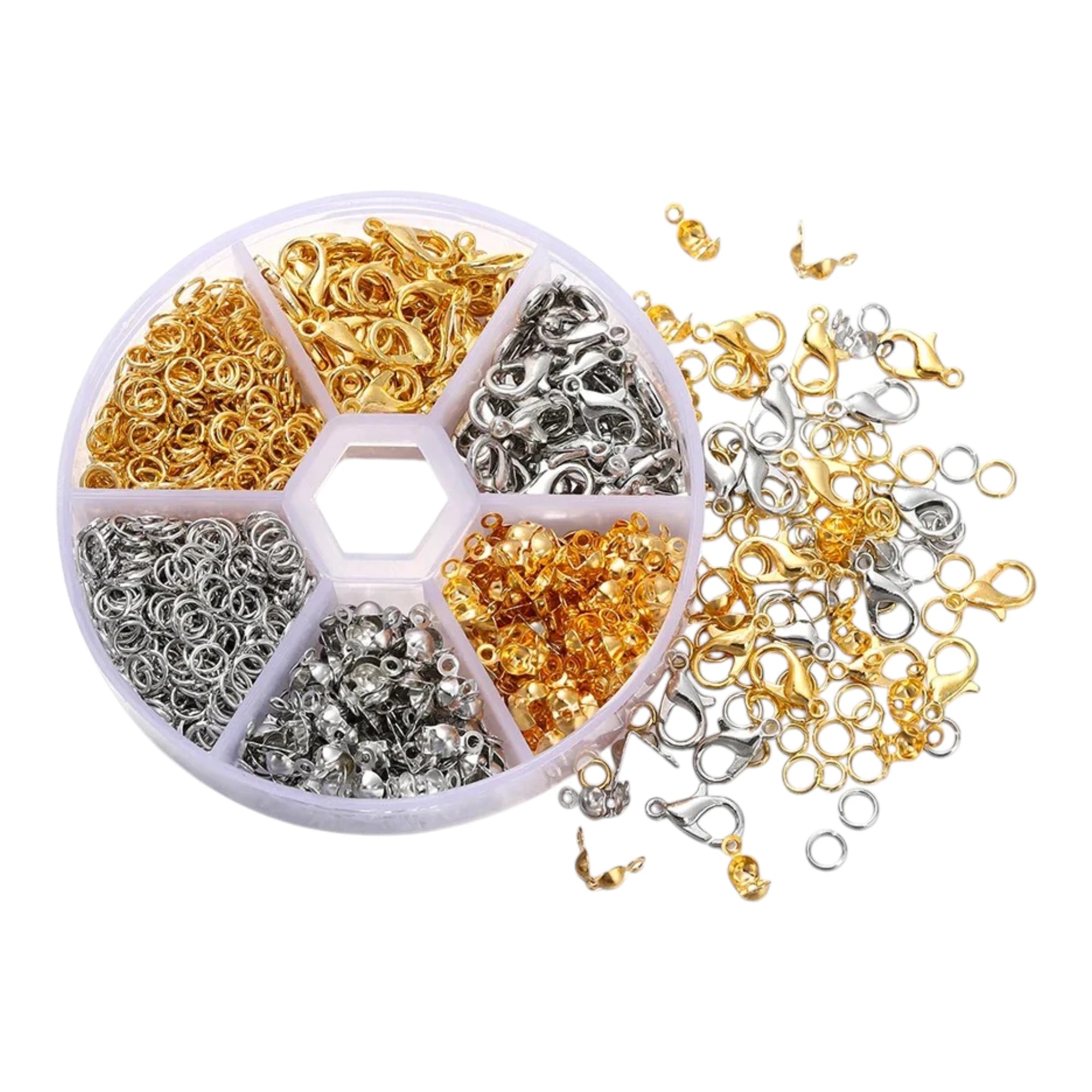 Jewelry Making Kit - Clasps, Jump Rings and Crimp Beads