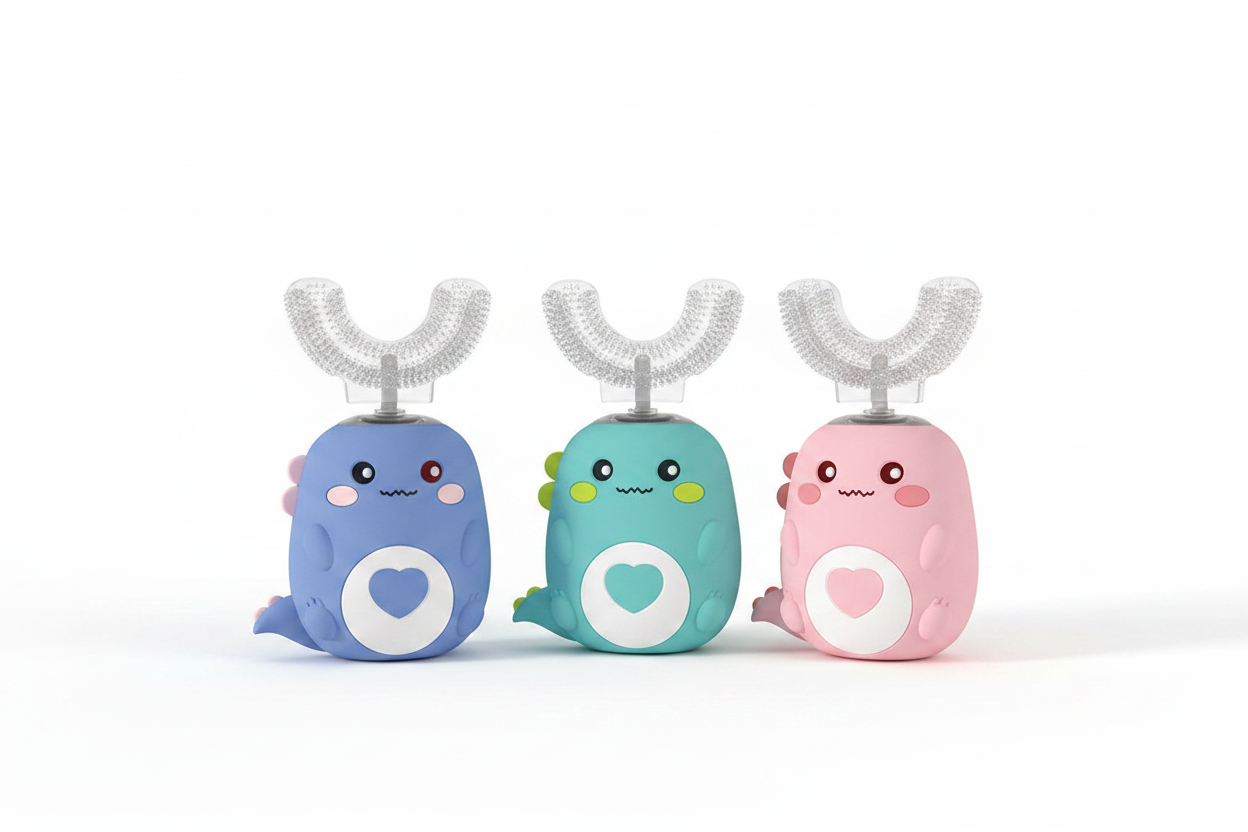 Kids U-Shaped Electric Toothbrush - Age-Range Oral Care Brush