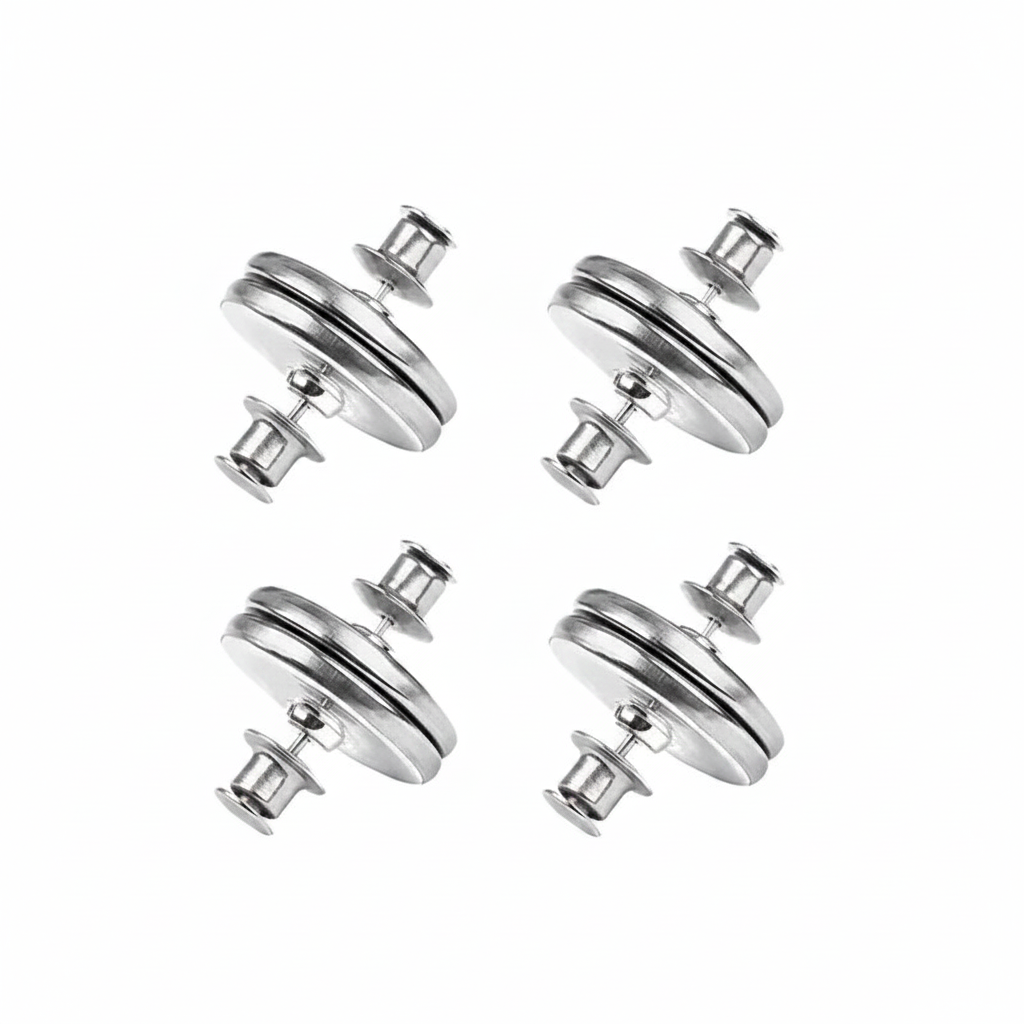 Magnetic Curtain Clips - Detachable Button Set for Fabric Panels