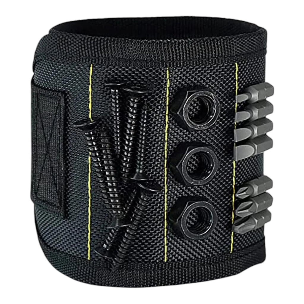 Magnetic Wristband Tool Holder - Screw and Bit Organizer