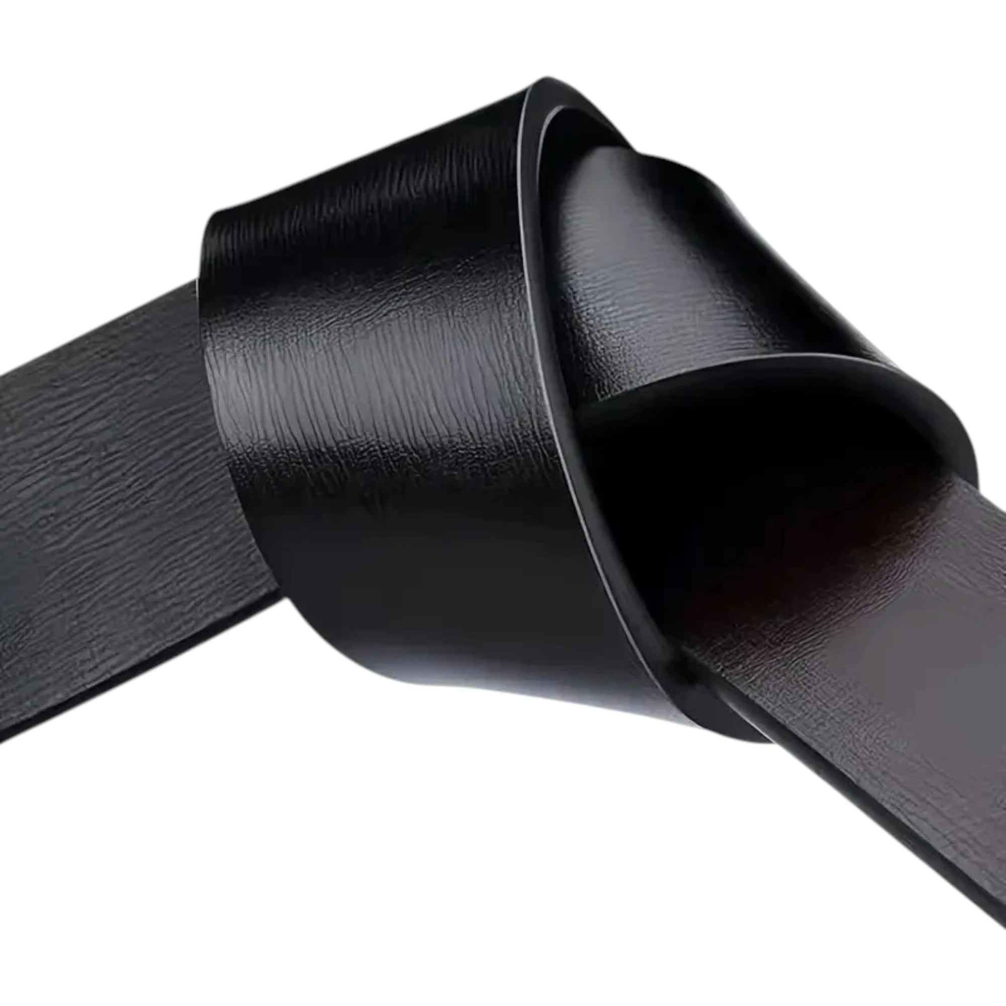 Men's Automatic Buckle Belt - PU Leather Dress Strap