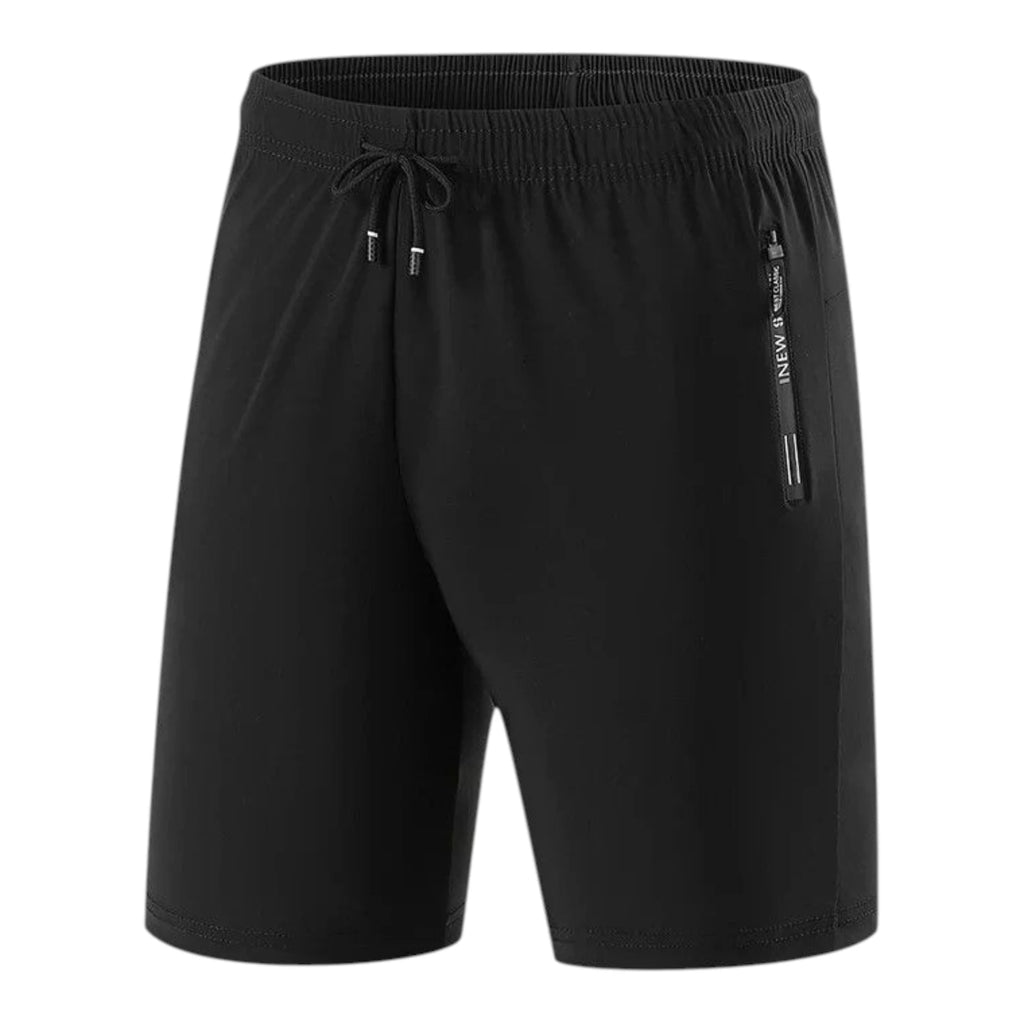 Men's Running Shorts - Elastic Waist Gym Training Bottoms