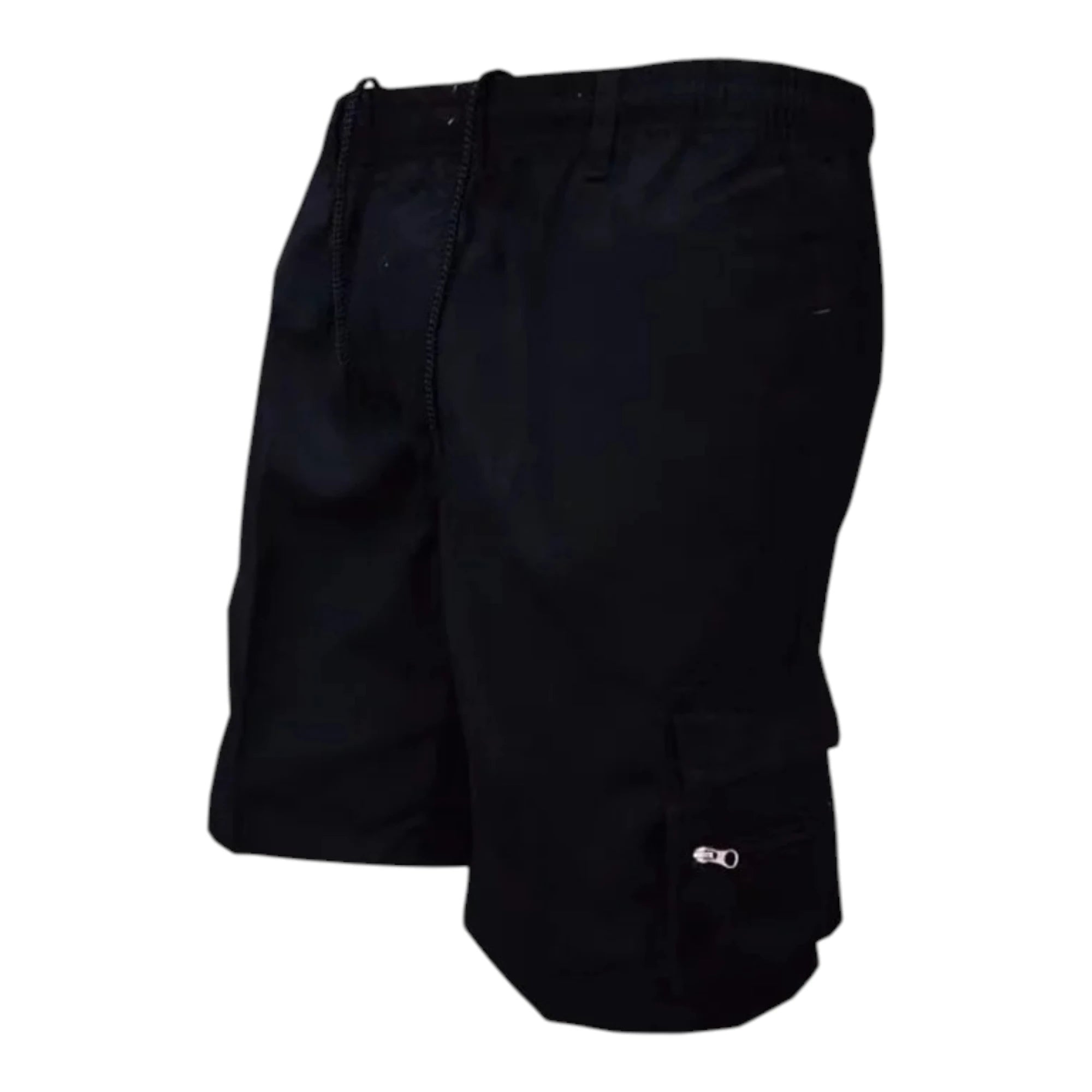 Men's Cargo Shorts - Casual Solid Color Utility Style