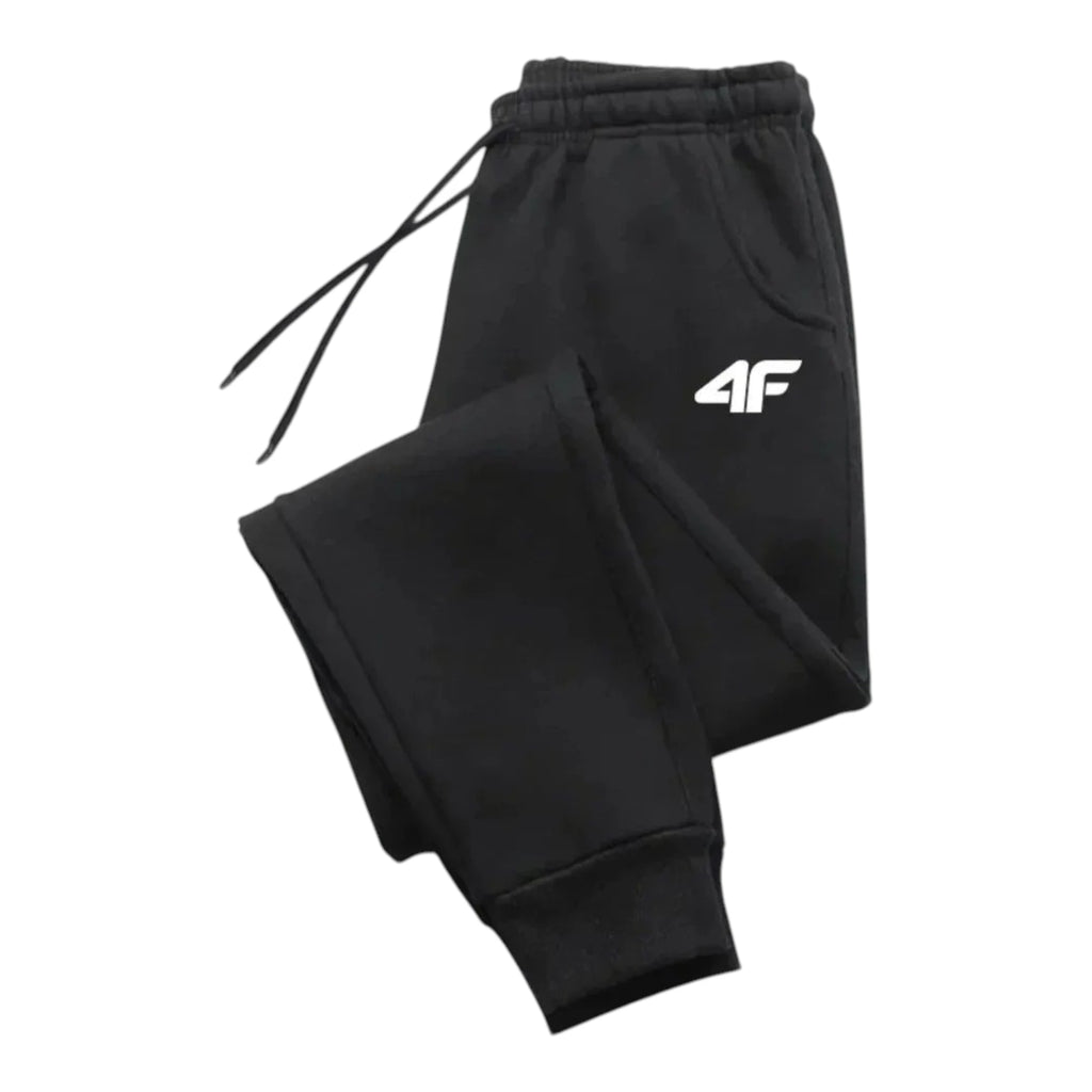 Men's Casual Sweatpants - Elastic Waist Printed Jogger Pants