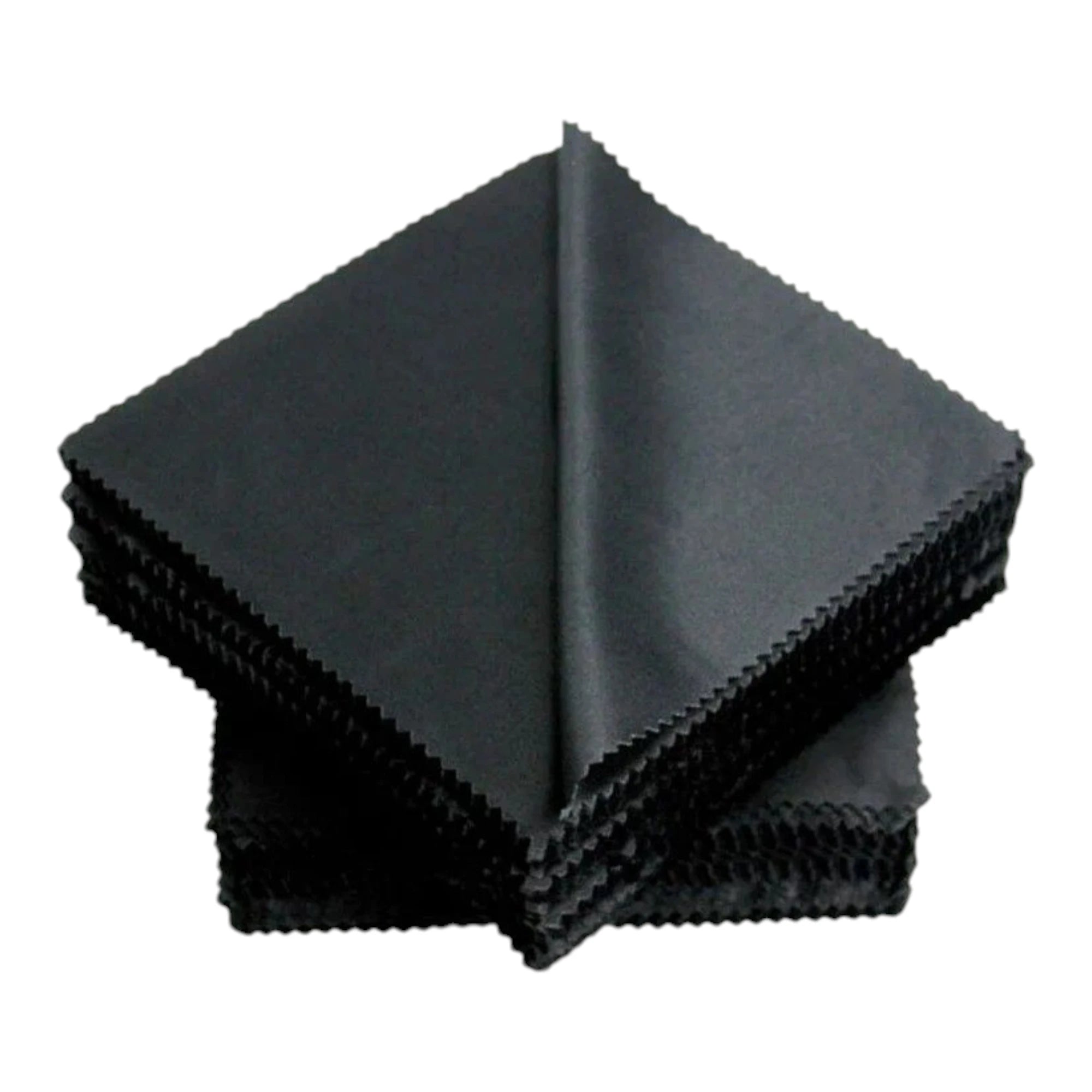 Microfiber Eyewear Cleaning Cloths - Black Lens Cloth Set