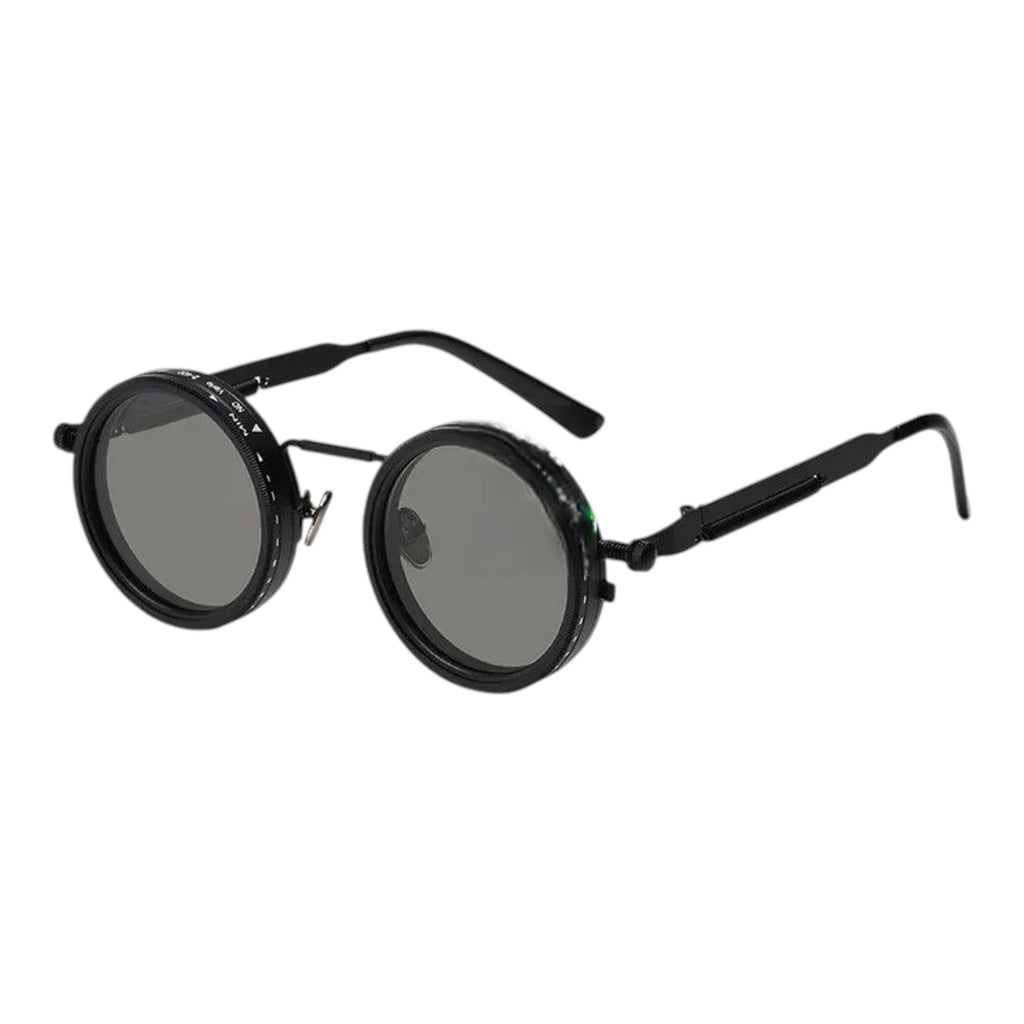 Round Dimming Sunglasses - Retro Outdoor Eyewear