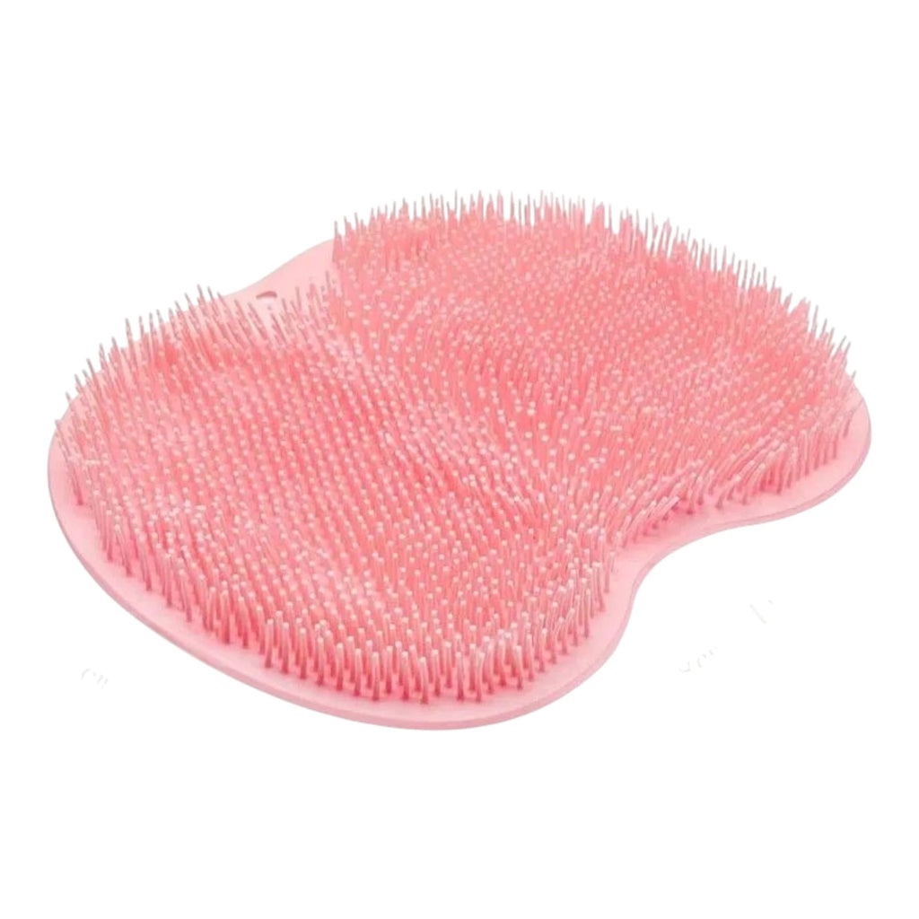Shower Foot Scrubber Mat - Suction Cup Bath Brush Pad
