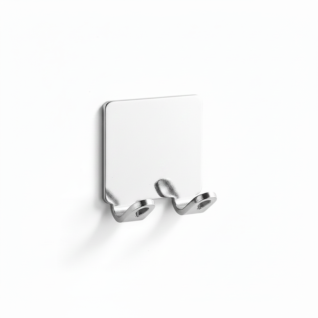 Stainless Steel Razor Holder - Wall-Mount Bathroom Storage Hook