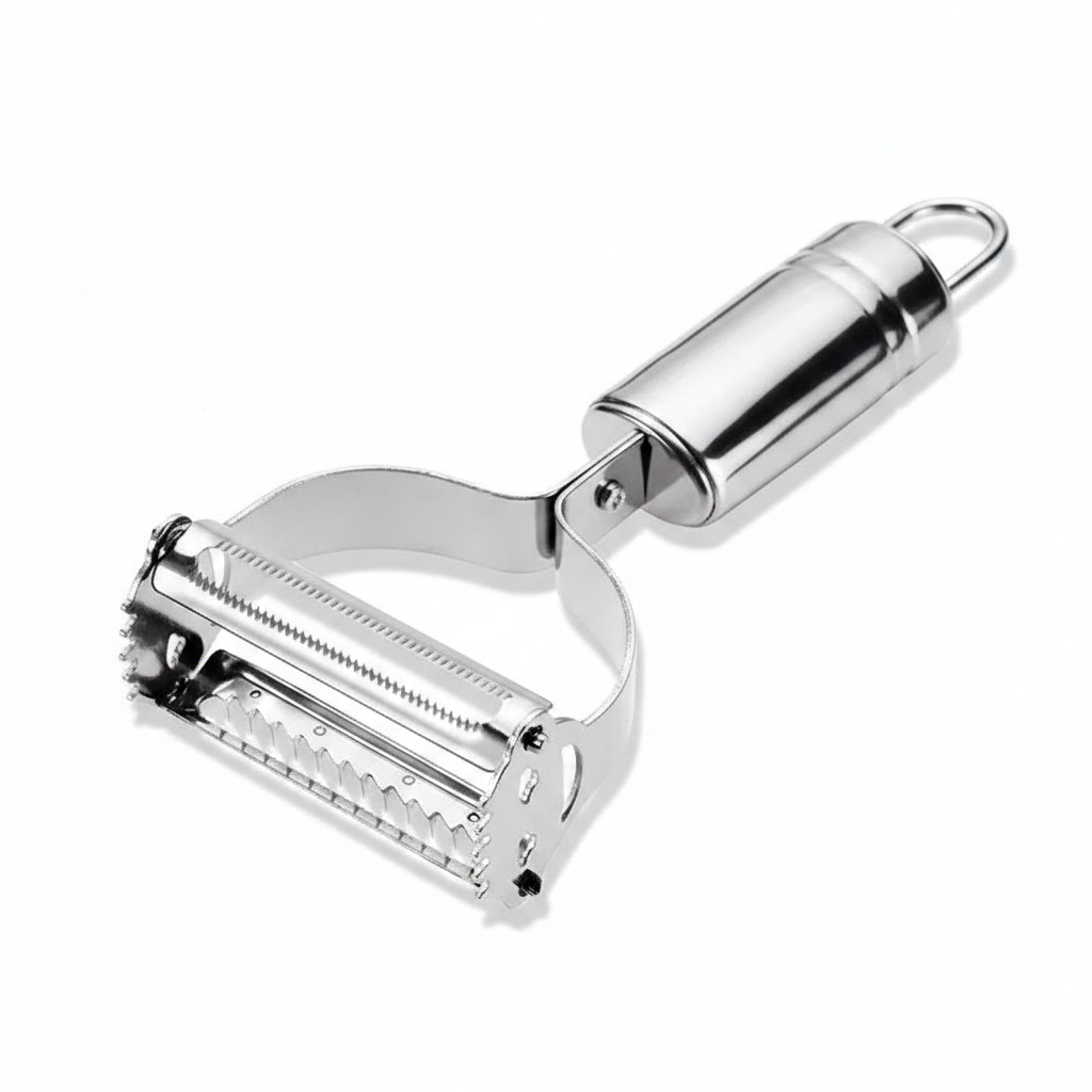 Stainless Steel Vegetable Peeler - Julienne Tool for Kitchen Prep