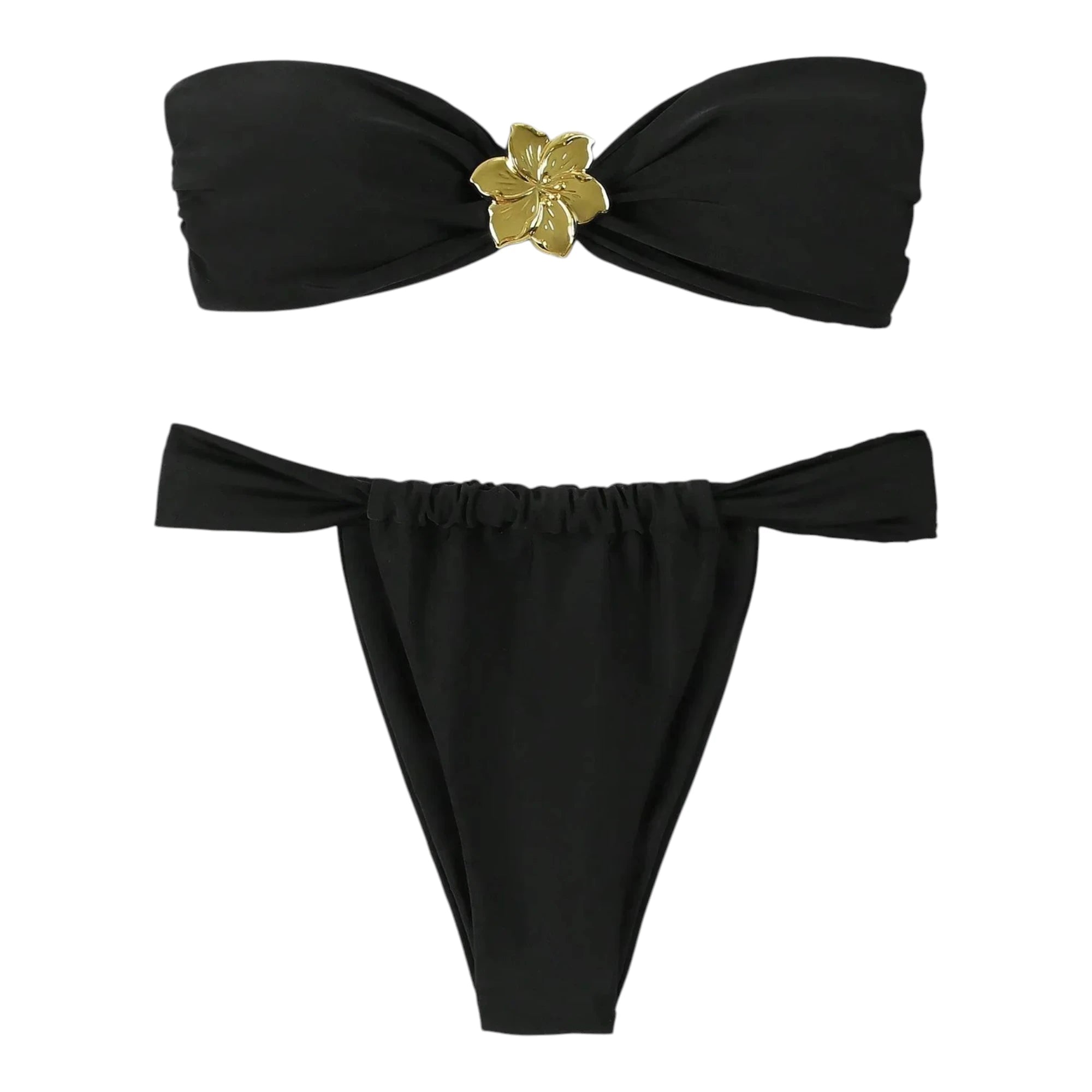 Women's Bandeau Bikini Set - Two-Piece Swimwear
