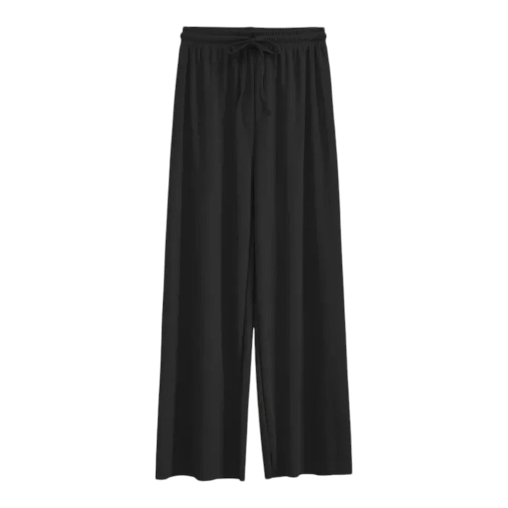 Women's Wide-Leg Summer Pants - Elastic Waist Loose Trousers