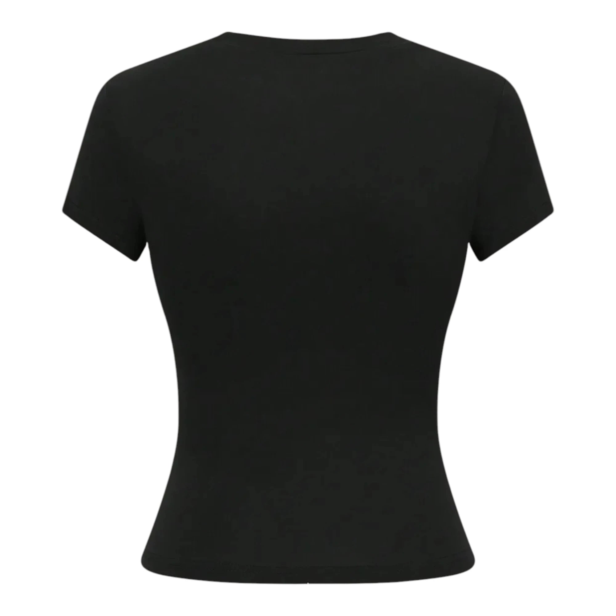 Women's Basic T-Shirt - Solid Short Sleeve Minimalist Top