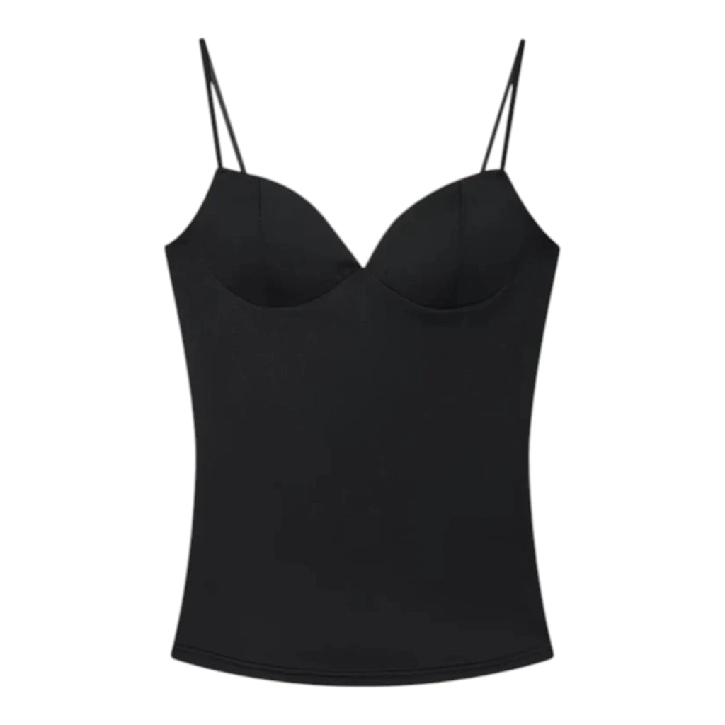 Women's Corset Crop Top - Sleeveless Camisole Bustier
