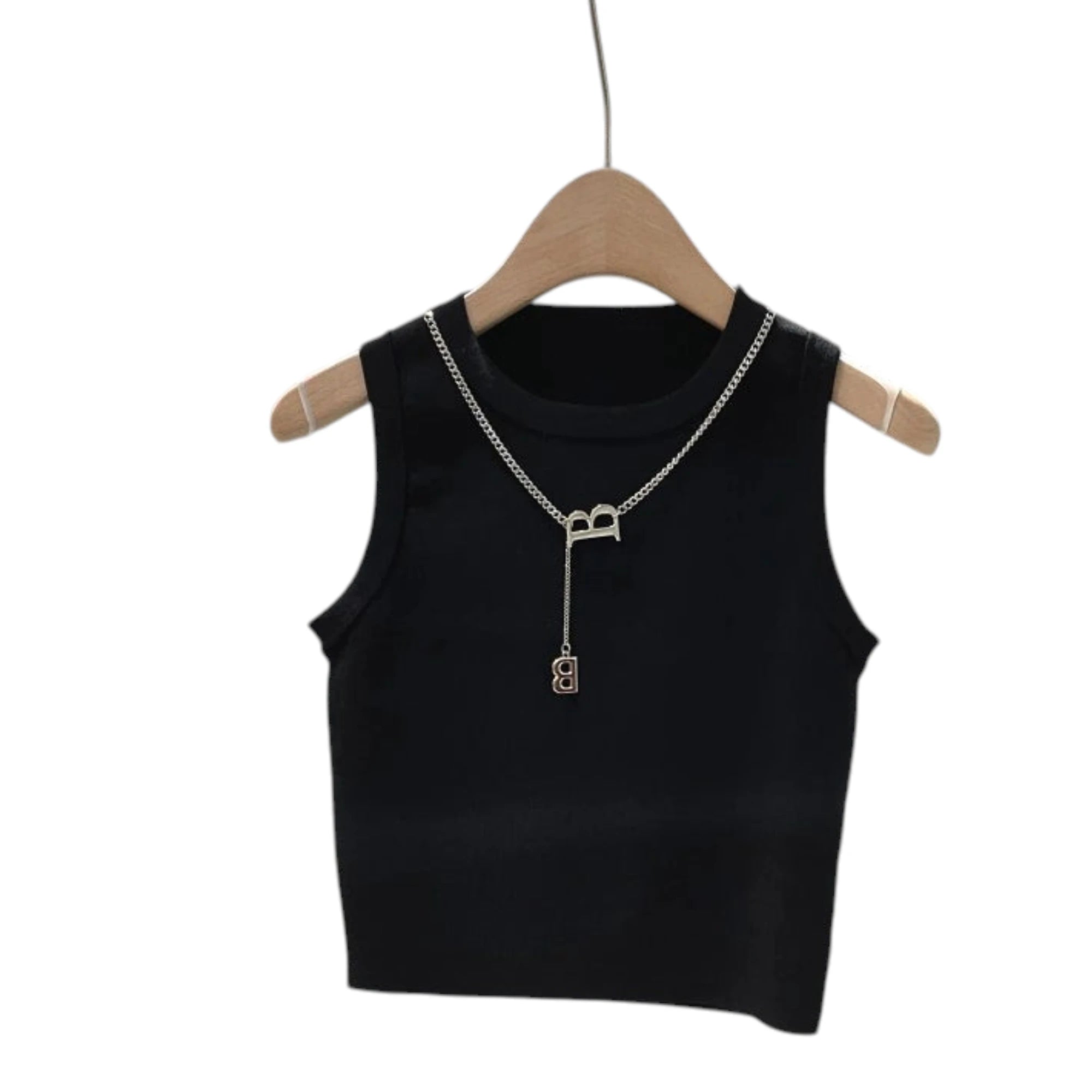 Women's Knit Sweater Vest - Sleeveless Striped Summer Top